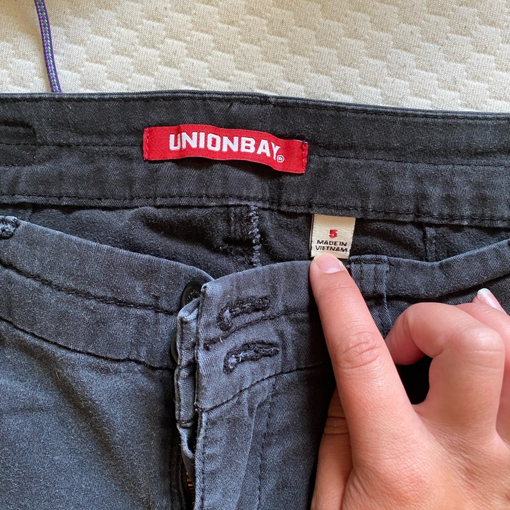 Black bootcut jeans